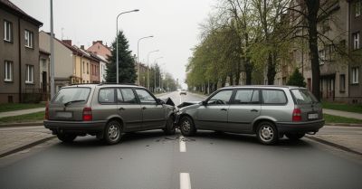 43-latek z blisko promilem zderzył się z autem